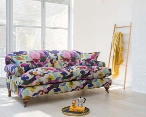 Hampton 3 Seater Sofa in Bluebell Gray James Autumn