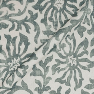 V&A Brompton Collection - Floral Scroll: Pebble