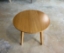 Clearance Manchester: Mornington Crescent side table in Solid Wood and Veneer in Light Stain