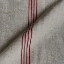 Fabric Baldersby Woven Linen Stripe: Red