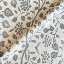 Fabric RHS Collection - Gertrude Jekyll Trailing Vine: Brown