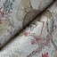 Floral Linen: Lily Pad Vermillion