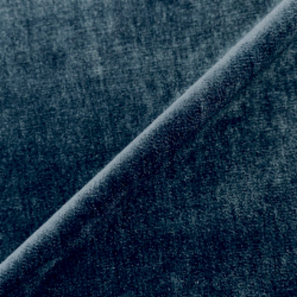Fabric Super Soft Velvet: Navy