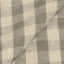 Exclusive Fabric Sussex Gingham Large: Bark