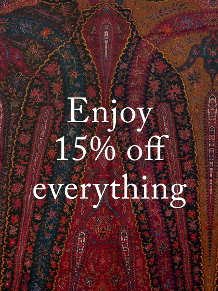 15% off made-to-order furniture and our exclusive fabrics.