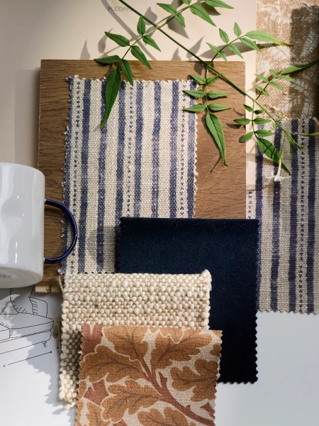 Order up to 6 free fabric samples and begin your creative journey.