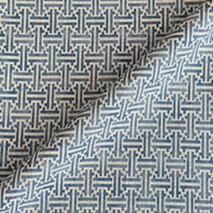 Spill Resistant RHS Gertrude Jekyll Lattice: Blue