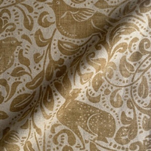 Spill Resistant V&A Bird and Rabbit: Gold