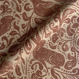 Spill Resistant V&A Bird and Rabbit: Terracotta