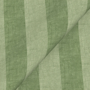 Spill Resistant Furrow Stripe Broad: Sage