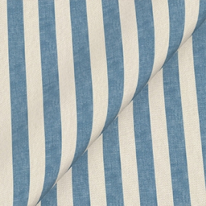 Spill Resistant Horizon Stripe Narrow: Azure