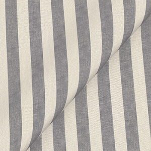Spill Resistant Horizon Stripe Narrow: Seal Grey