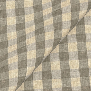 Spill Resistant Sussex Gingham Small: Bark