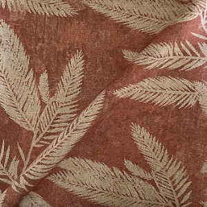 Spill Resistant RHS Palm Leaf: Terracotta