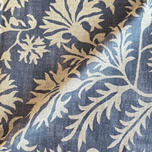 Spill Resistant RHS Gertrude Jekyll Meadow Flower Reversed: Navy