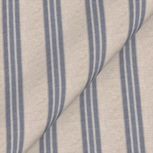 Spill Resistant Bengal Stripe: Indigo