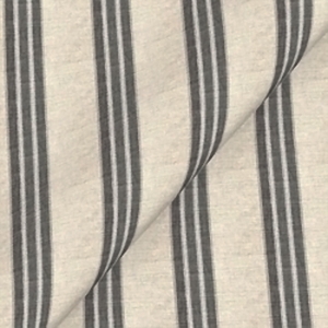 Spill Resistant Bengal Stripe: Bible Black