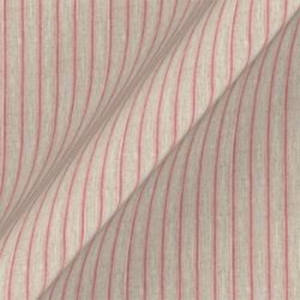 Spill Resistant Ticking Stripe: Cranberry