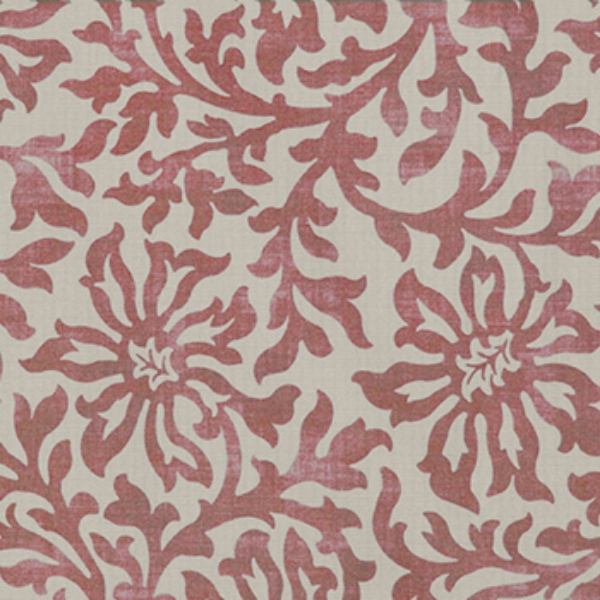 V&A Brompton Collection - Floral Scroll: Chilli