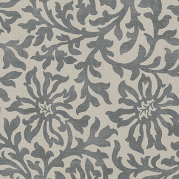 V&A Brompton Collection - Floral Scroll: Pebble