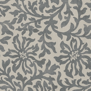 Spill Resistant V&A Floral Scroll: Pebble