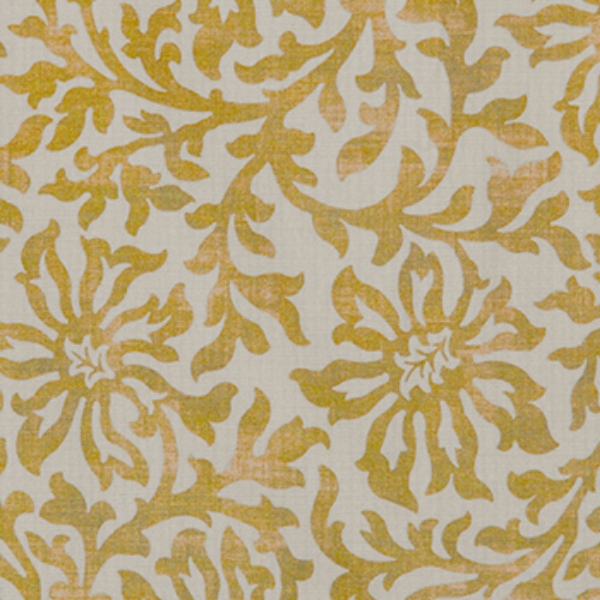 Spill Resistant V&A Floral Scroll: Corn