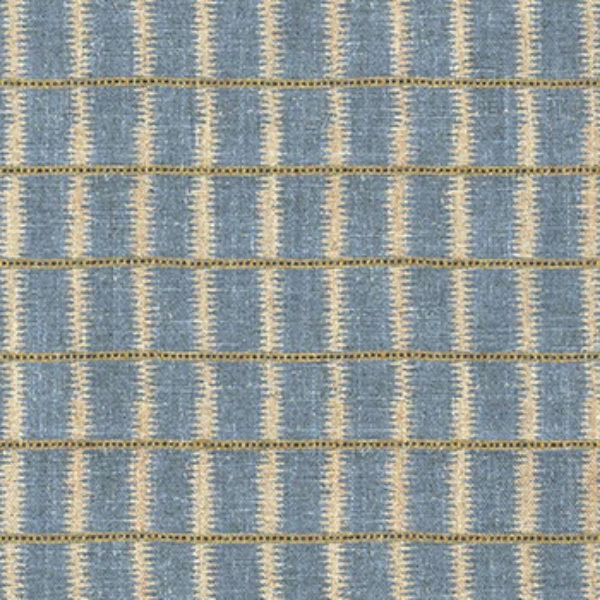 Spill Resistant V&A Ikat Mirage: Sky
