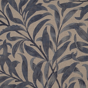V&A Drawn From Nature - Willow Bough Large: Navy