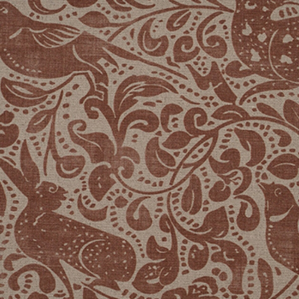 V&A Drawn From Nature - Bird and Rabbit: Terracotta