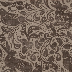 Spill Resistant V&A Bird and Rabbit: Brown