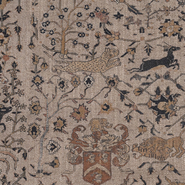 Fabric V&A Threads of India - Lahore Dynasty: Linen