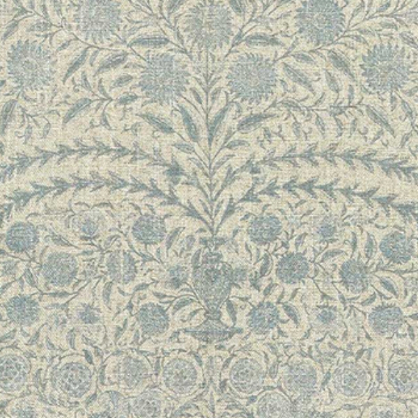 V&A Threads of India - Mughal Arbour: Sapphire