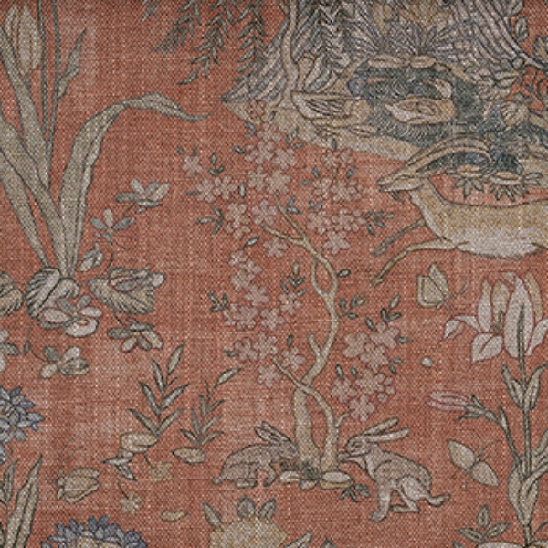 V&A Threads of India - Mughal Garden Safari: Flame