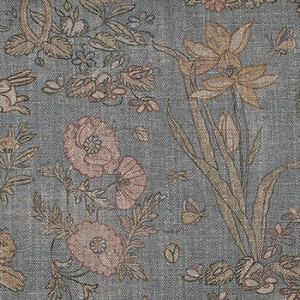 Spill Resistant V&A Mughal Garden Safari: Sapphire