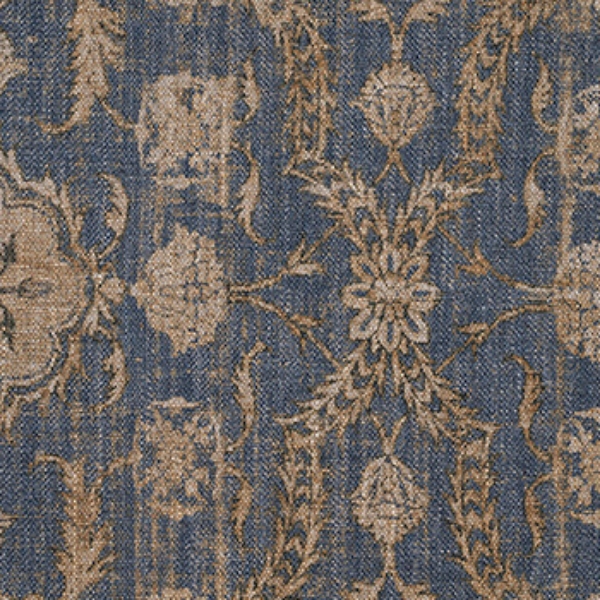 V&A Threads of India - Regal Arabesque: Denim