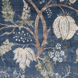 V&A Threads of India Opulent Velvets - Tree of Life: Ink