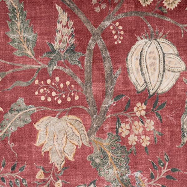 V&A Threads of India Opulent Velvets - Tree of Life: Rouge