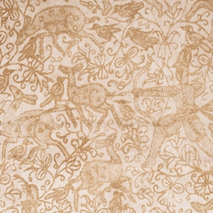 V&A Threads of India Opulent Velvets - Forest Creatures: Gold