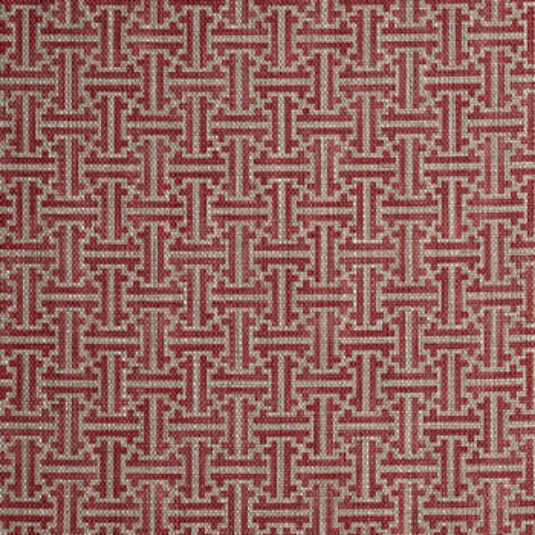 RHS Collection - Gertrude Jekyll Lattice: Red