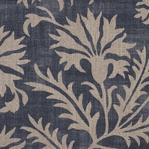 RHS Collection - Gertrude Jekyll Meadow Flower Reversed: Navy