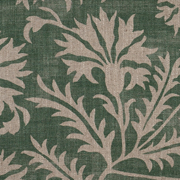Spill Resistant RHS Gertrude Jekyll Meadow Flower Reversed: Green