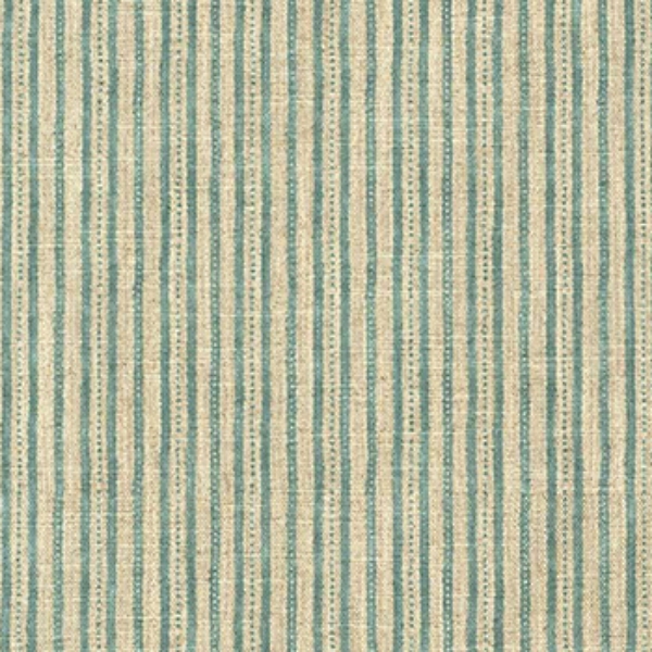 Spill Resistant Sussex Stripe: Sea Mist