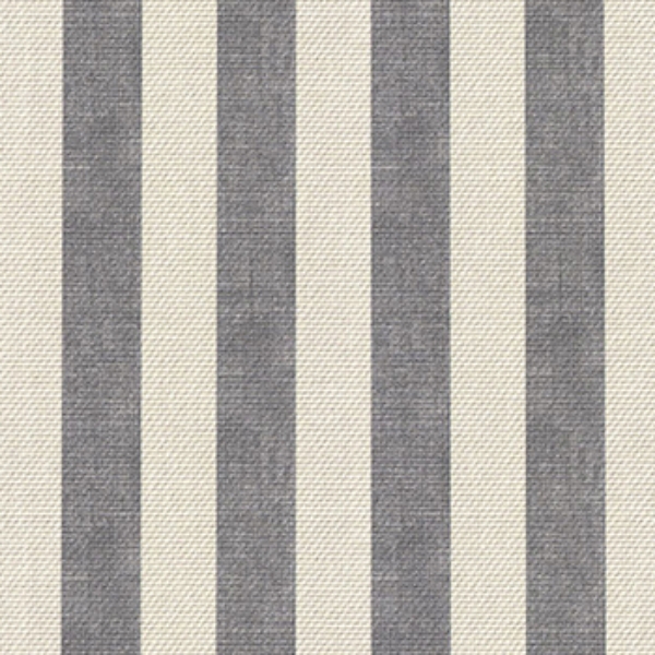 Spill Resistant Horizon Stripe Narrow: Seal Grey
