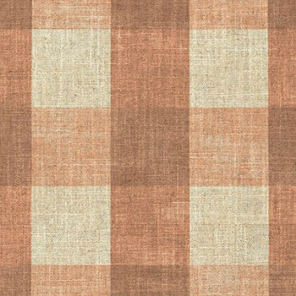 Sussex Gingham Large: Cinnamon
