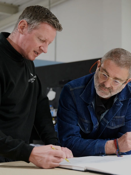 An extraordinary partnership brought together by a shared love of craft.