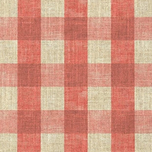 Spill Resistant Sussex Gingham Small: Brick