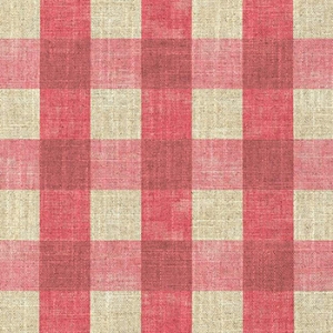 Spill Resistant Sussex Gingham Small: Cardinal