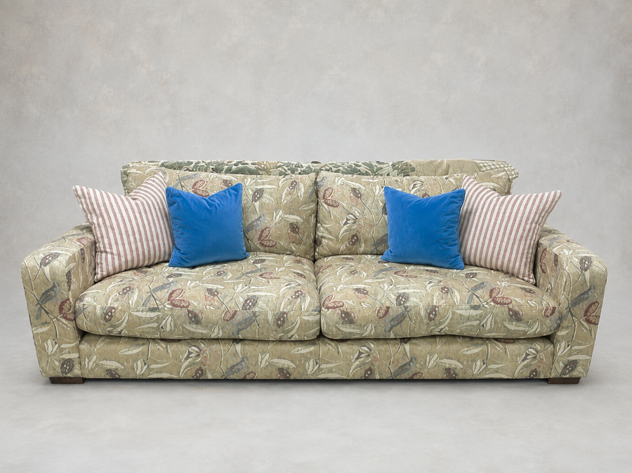 Outlet Edinburgh: Stockbridge 4 Seater in RHS Botanicals Mark Catesby Grosbeak Corn