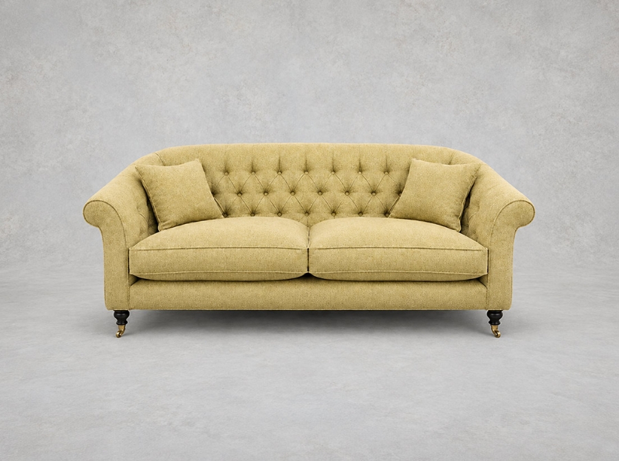 Outlet West Sussex: Abbotsbury 3 Seater sofa in Sussex Parquet Harvest