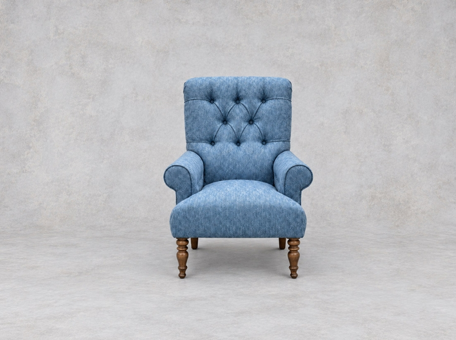 Outlet West Sussex: Chelsham chair in Padua Pavement Sky